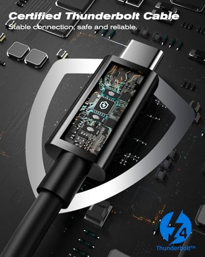 30% Off Thunderbolt 4 Cable 3.3ft USB-C 240W Fast Charging - Image 3