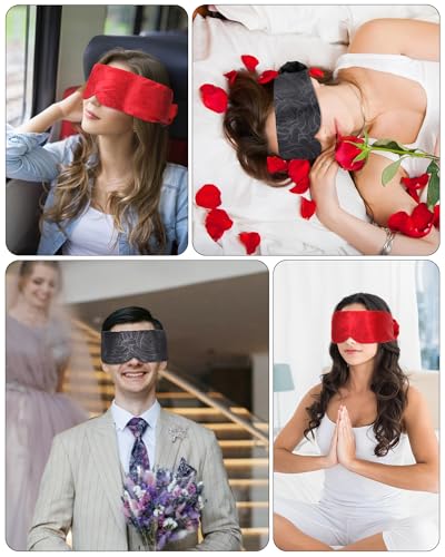 Save 50% on 2 Pack Satin Sleep Mask – Use Code 37CQDKYT - Image 5