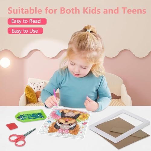 Save 50% on Gemozaic Dog Diamond Art Kit for Kids - Image 4