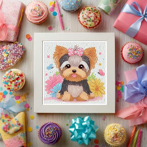 Save 50% on Gemozaic Dog Diamond Art Kit for Kids - Image 6