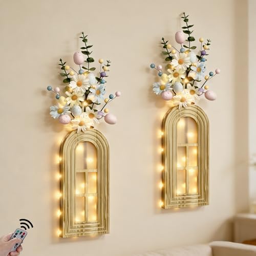 Up to 50% Off Easter Boho Wall Decor with Woven Vases - Image 2