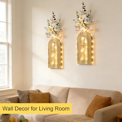 Up to 50% Off Easter Boho Wall Decor with Woven Vases - Image 3