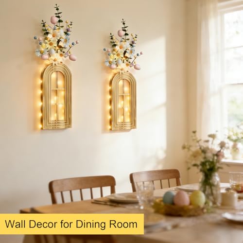 Up to 50% Off Easter Boho Wall Decor with Woven Vases - Image 7