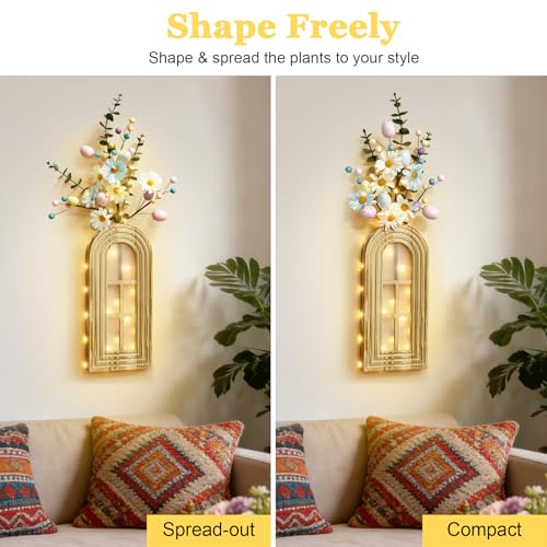 Up to 50% Off Easter Boho Wall Decor with Woven Vases - Image 8