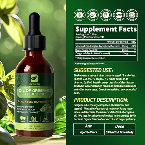 Save 19% on B BEWORTHS Organic Oregano Oil Drops with code - Image 7