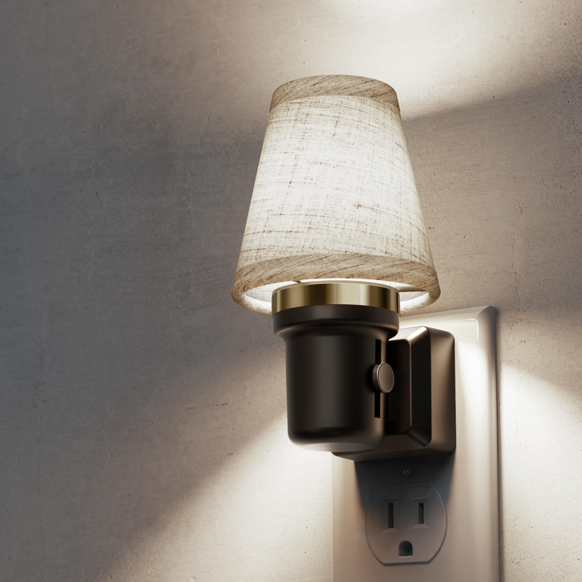 10% Off LOHAS LED Linen Night Light, Auto Dusk-to-Dawn Sensor