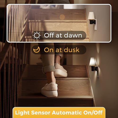 10% Off LOHAS LED Linen Night Light, Auto Dusk-to-Dawn Sensor - Image 6