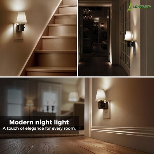 10% Off LOHAS LED Linen Night Light, Auto Dusk-to-Dawn Sensor - Image 8