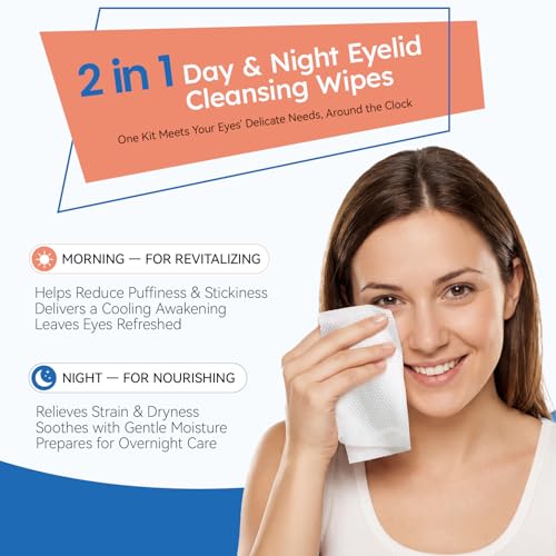 20% Off ProCIV Day & Night Eyelid Wipes for Dry Eyes - Image 3