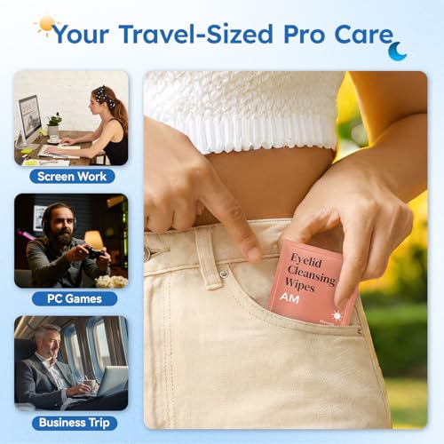 20% Off ProCIV Day & Night Eyelid Wipes for Dry Eyes - Image 7