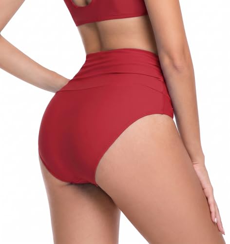 Use Code 9YFQBWAU for COCOPEAR High Waisted Bikini Bottoms - Image 6
