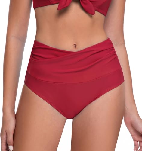 Use Code 9YFQBWAU for COCOPEAR High Waisted Bikini Bottoms - Image 7