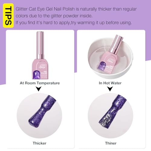 Save with Code: Cat Eye Gel Nail Polish 12ml - Image 7