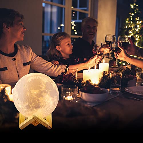 25% Off 16-Color Moon Night Light with Remote - Image 4