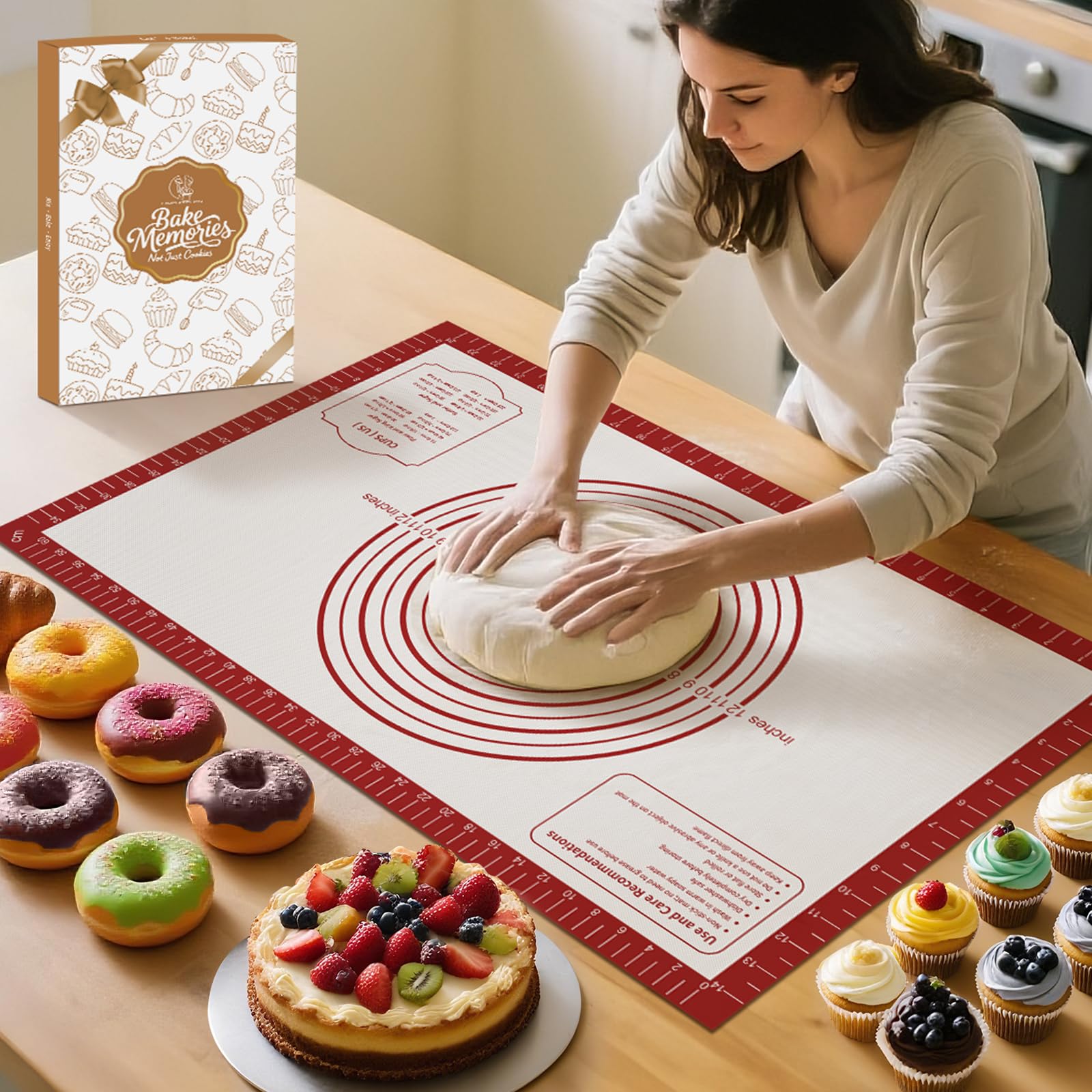23% Off Silicone Baking Mat for Pastry and Baking Needs