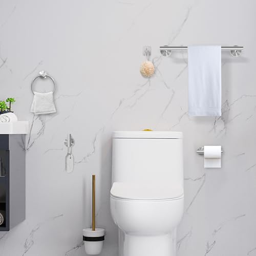 Save 50% on 8-Piece Brushed Nickel Bathroom Hardware Set - Image 3