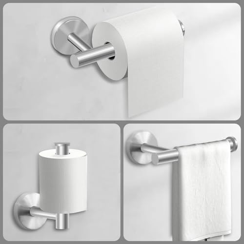 Save 50% on 8-Piece Brushed Nickel Bathroom Hardware Set - Image 5