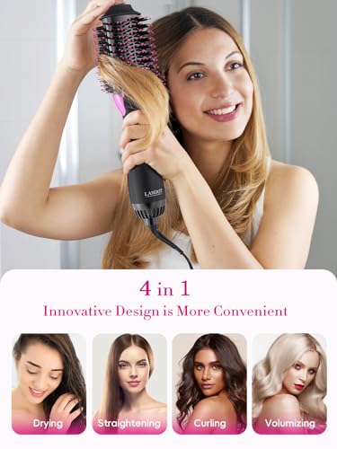 Save 50% on LANDOT One-Step Hot Hair Blow Dryer Brush - Image 3