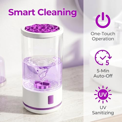 50% Off Electric Makeup Brush Cleaner – Use Code! - Image 3