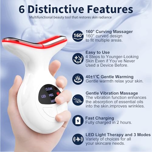 29% Off Satdally Red Light Therapy Face Massager - Image 4