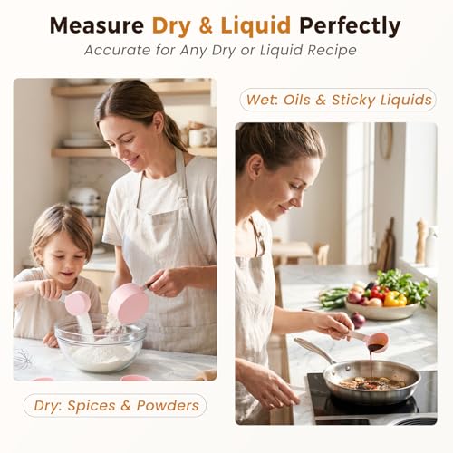 60% Off THLHKD 15-Piece Measuring Cups and Spoons Set - Image 6
