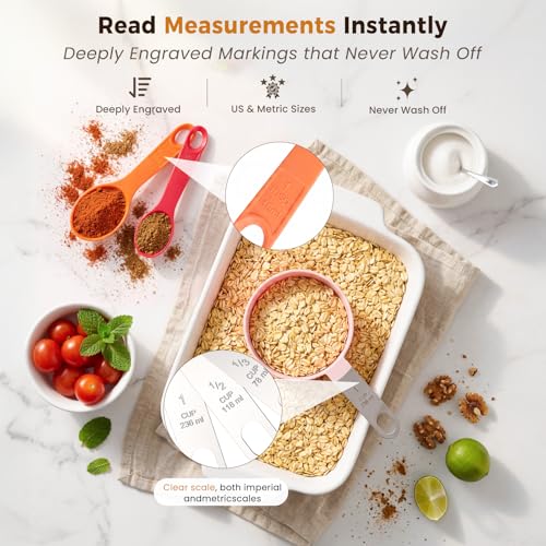 60% Off THLHKD 15-Piece Measuring Cups and Spoons Set - Image 7
