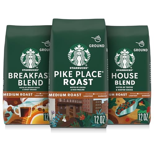5% Off Starbucks Variety Pack Ground Coffee, 3 Bags - Image 2