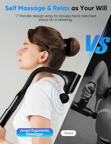 33% Off Deep Tissue Massage Gun with Extended Handle - Image 3