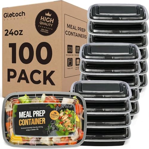 48% Off Meal Prep Containers 100 Pack (200-Piece) Reusable - Image 2