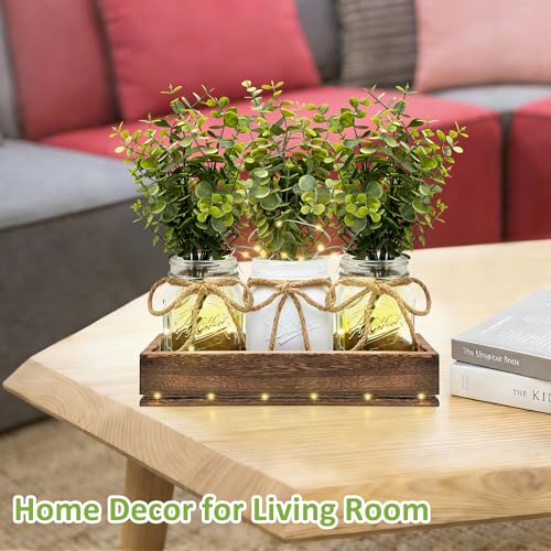 Save 40% on HOMECOR Mason Jar Centerpiece with Code DN4QGBZ7 - Image 5