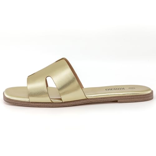 Get 16% Off Rihero Women's Dressy Flat Sandals - Image 5