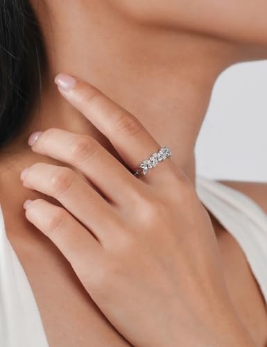 Save 30% on IMOLOVE Moissanite Wedding Bands for Women - Image 4