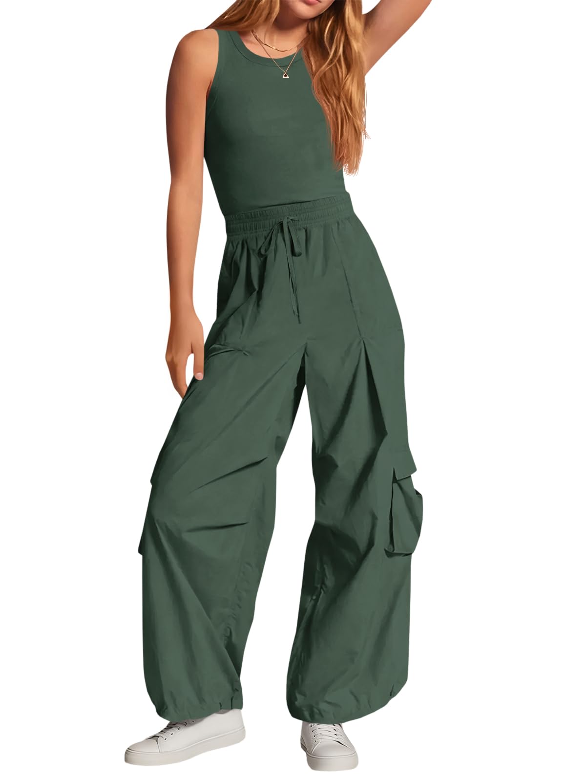 40% Off Fisoew Women's Sleeveless Summer Jumpsuit Code V574SPXB
