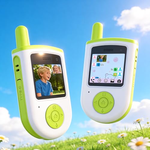 40% Off Kids Video Walkie Talkies with Camera & Games - Image 2