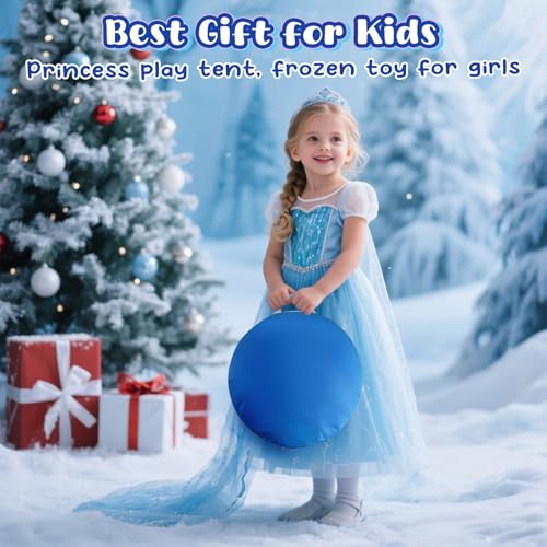 45% Off Skirfy Princess Ice Castle Play Tent for Girls - Image 4