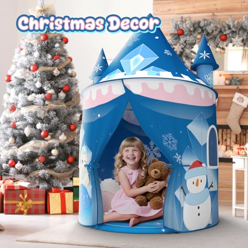 45% Off Skirfy Princess Ice Castle Play Tent for Girls - Image 7