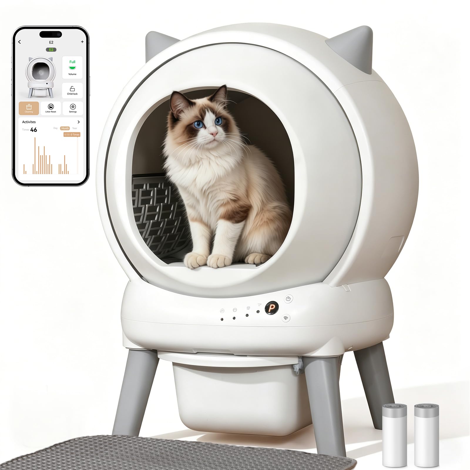 25% Off ZHMZ Self-Cleaning Litter Box for Cats - Image 1