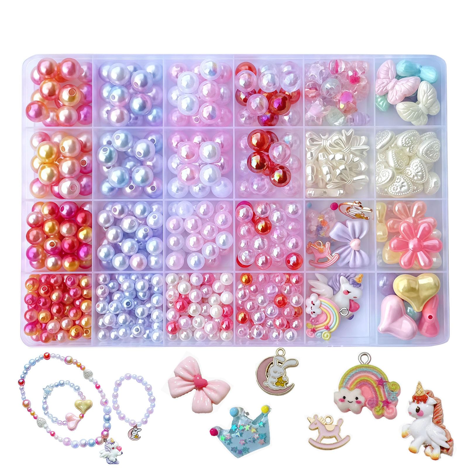 50% Off Hanyoung 520pc Pastel Unicorn Beads Kit - Image 1