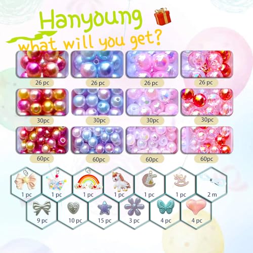 50% Off Hanyoung 520pc Pastel Unicorn Beads Kit - Image 4