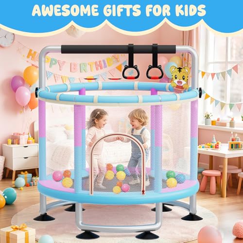 43% Off CYlively Kids Trampoline with Fun Extras - Image 4