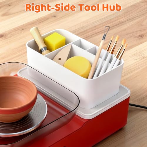 50% Off Skirfy Pottery Wheel for Kids & Beginners - Image 5