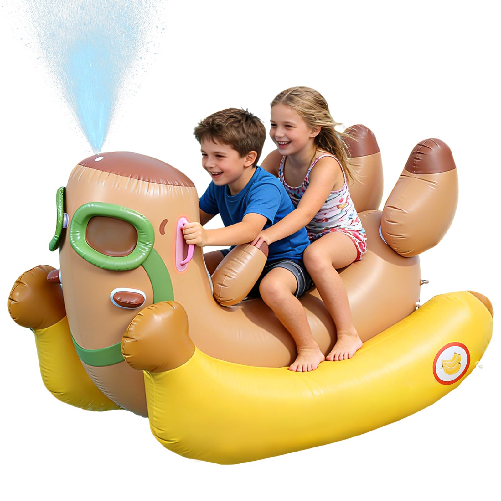 45% Off Capybara 72'' Pool Float with Sprinkler Fun - Image 1