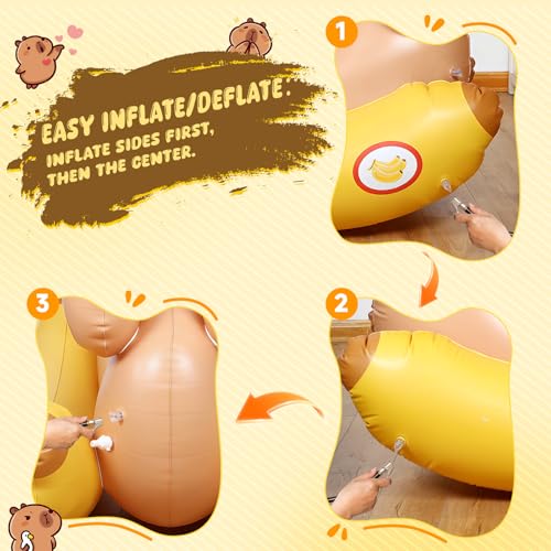 45% Off Capybara 72'' Pool Float with Sprinkler Fun - Image 6
