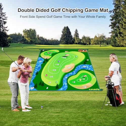 60% Off Golf Chipping Game Mat for Practice & Fun - Image 3