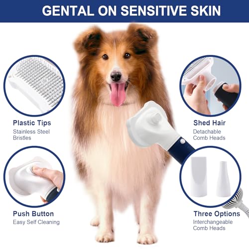 50% OFF Pet Hair Dryer & Brush – Gentle Grooming Tool - Image 4