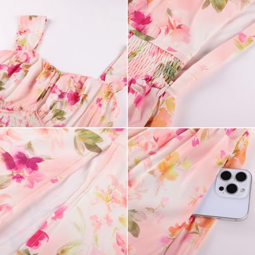 5% Off GRACE KARIN Summer Floral Wedding Guest Dress - Image 7
