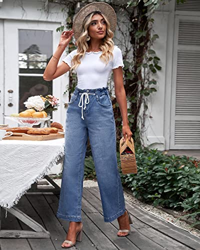 Save 25% with code VQEH8QZV on GRAPENT Wide Leg Jeans - Image 5