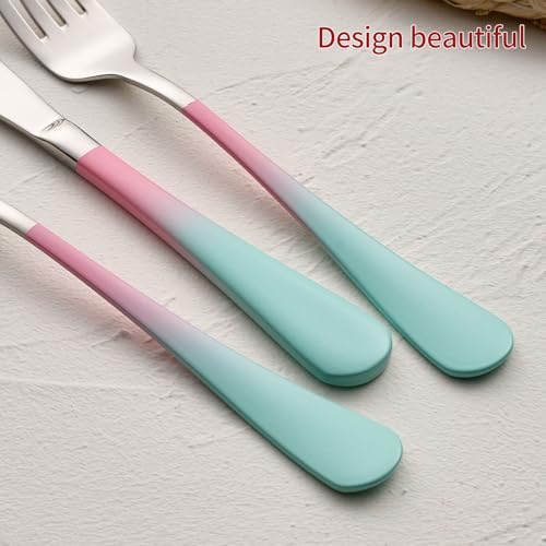 20-Piece Colorful Flatware Set on Sale at 50% Off $32.99 - Image 7