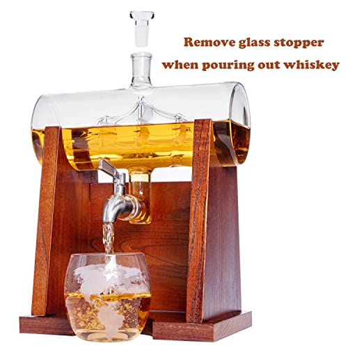 Baraiser Whiskey Decanter Set with Glasses - 50% Off - Image 4