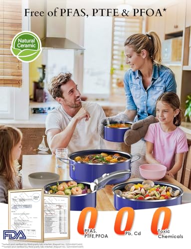 50% Off Pro DUXANO 12-Piece Nonstick Cookware Set - Image 7